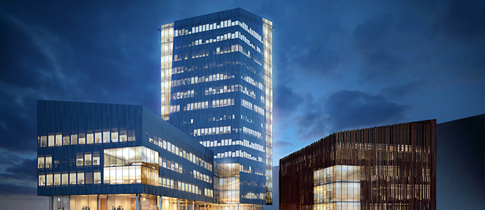 Gamlestads Torg landmärke i Göteborg