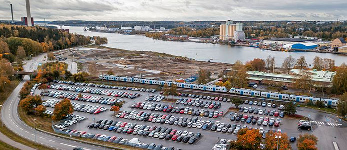 Östertälje pendeltågsstation. Fotograf: Södertälje kommun