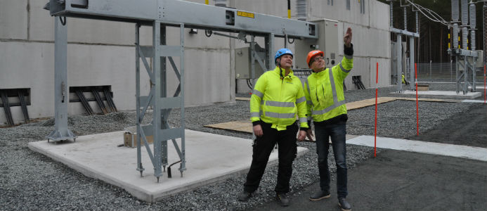 Lars-Göran Färdig och Patrik Johansson. Foto: Rejlers Sverige AB