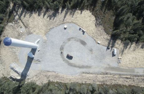 Välkomnad vindpark i Lehtirova