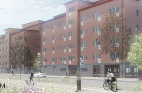 Uppsala: studentbostäder i industriell tappning