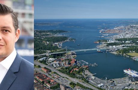 Han blir ny vd för Göteborgs Hamn