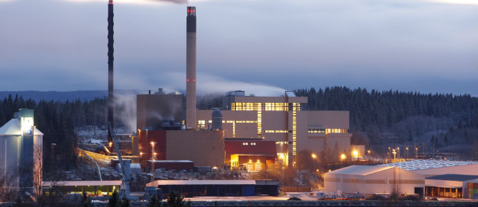 Korstaverket. Foto: Sundsvall Energi