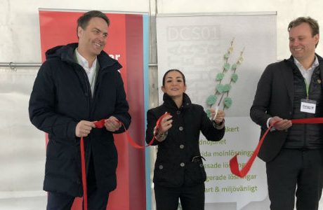 Invigning av miljösmart datacenter