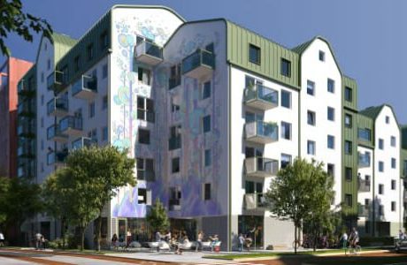 Konsten i fokus i ByggVestas nya kvarter i Rosendal