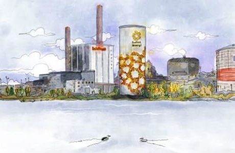 Planer för gigantiskt energilager