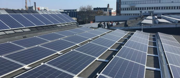 Castellum installerar solceller