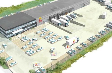 Wihlborgs bygger ny transportanläggning