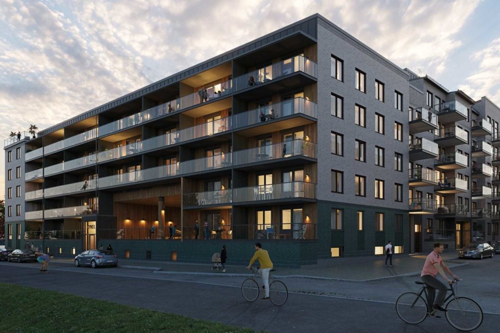 NCC bygger lägenheter för 300 miljoner kronor i Järfälla