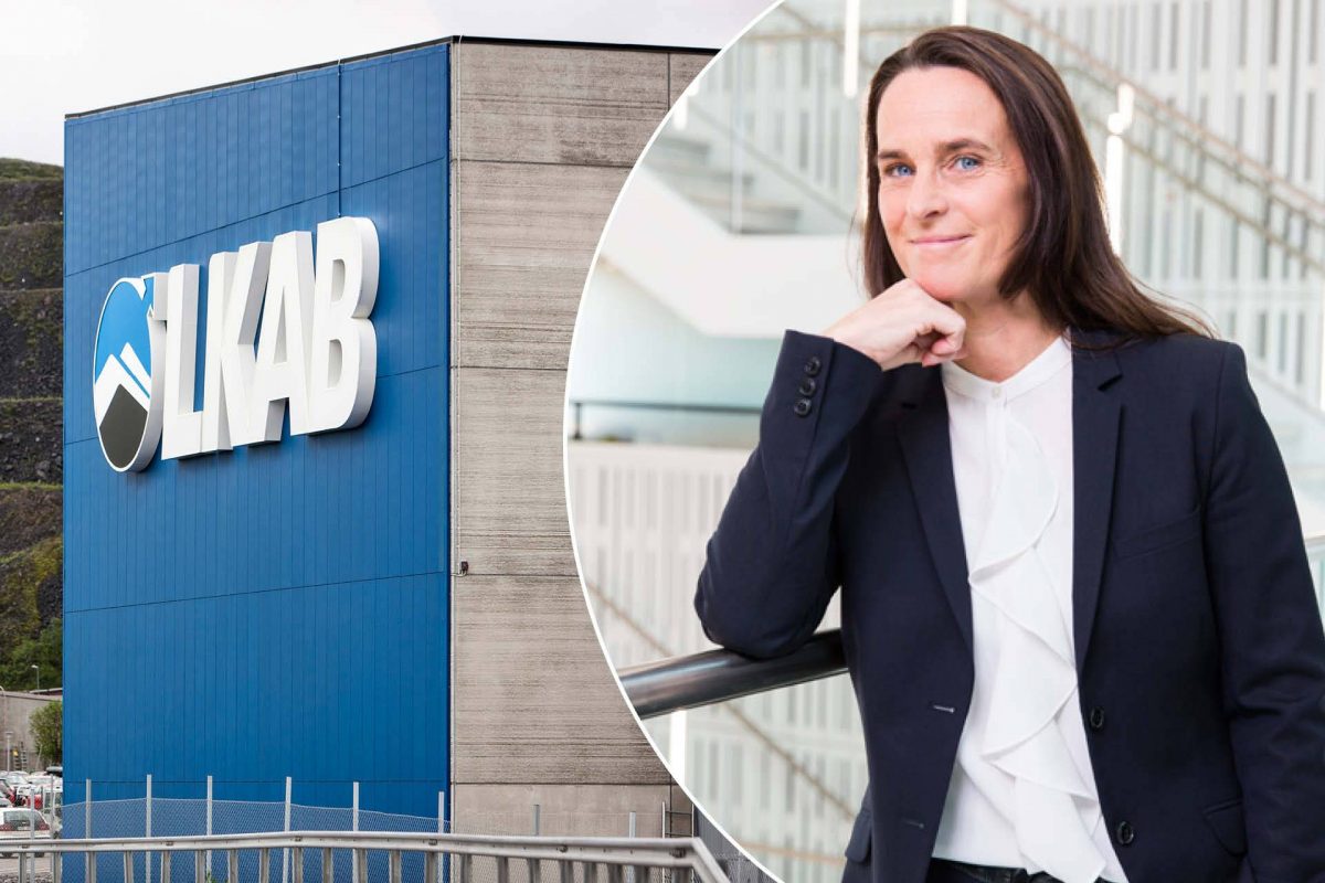 Maria Reinholdsson, ny HR-direktör på LKAB. Foto: LKAB/Telenor