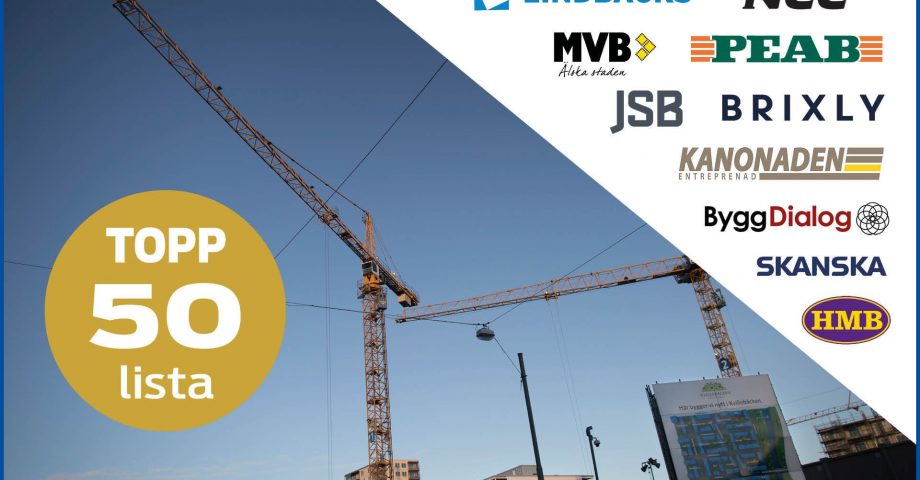 Byggsveriges största bolag