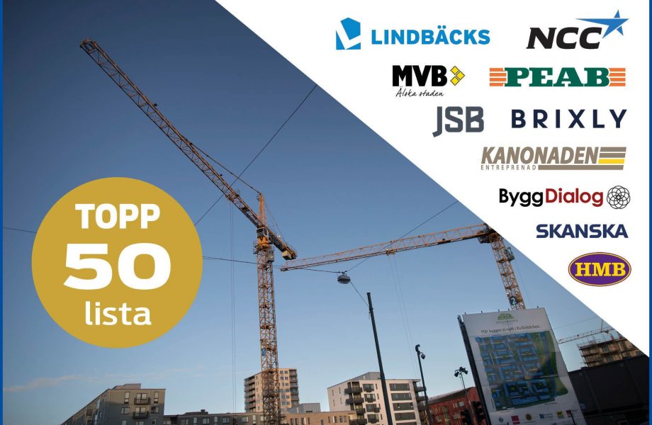 Byggsveriges största bolag