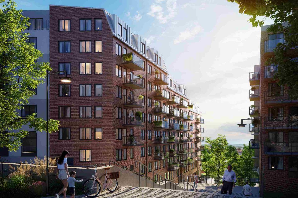 HMB bygger bostadsrätter för OBOS i centrala Nacka