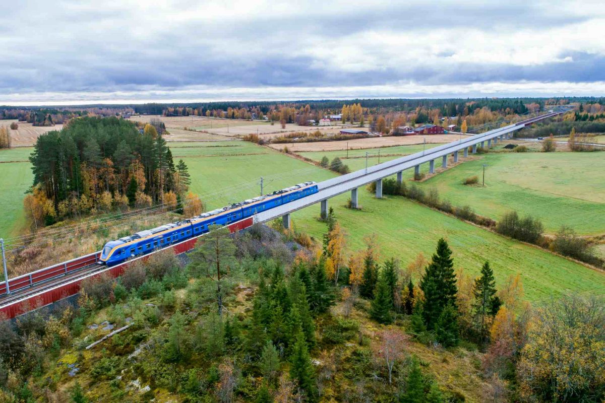 Norrbotniabanan. Foto: Patrick Degerman