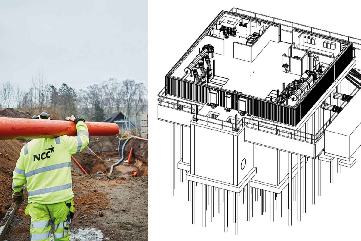 NCC bygger pumpstationer för spillvatten i Kristianstad