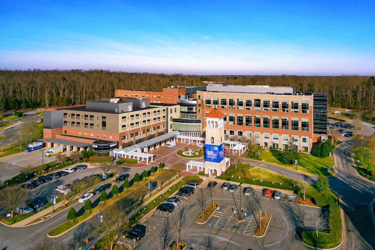 St. Francis Medical Center i Virginia, USA, Pressbild: Skanska