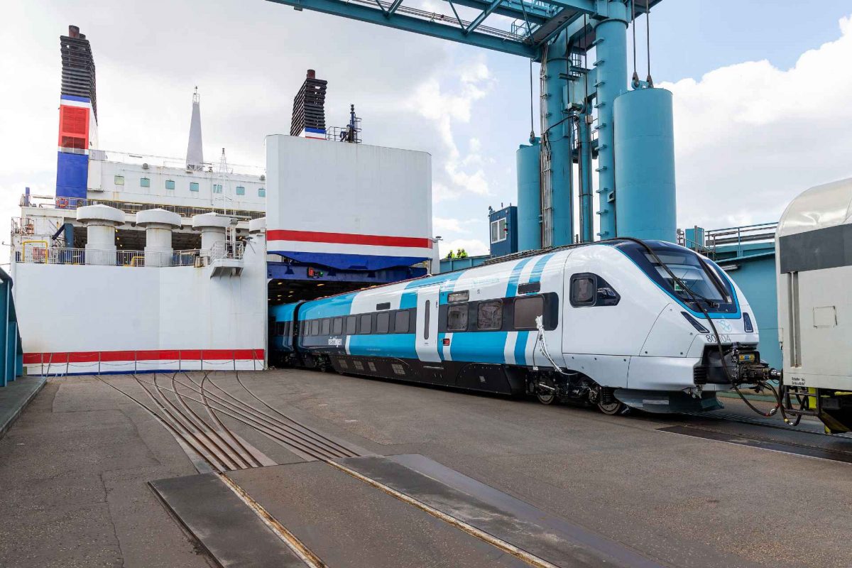 Transport med Stena Lines färja från Tyskland till Trelleborg. Foto: Kasper Dudzik