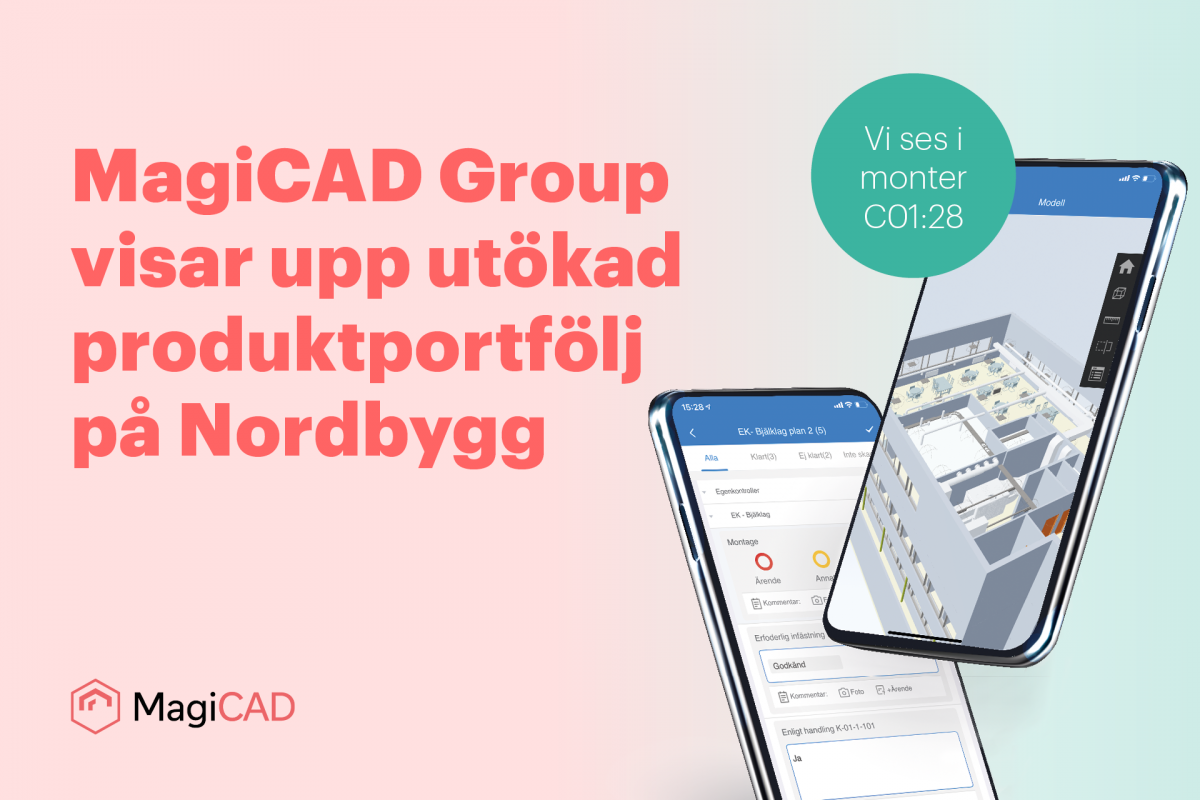 Magicad visar upp smart lösning för byggprojekt på Nordbygg