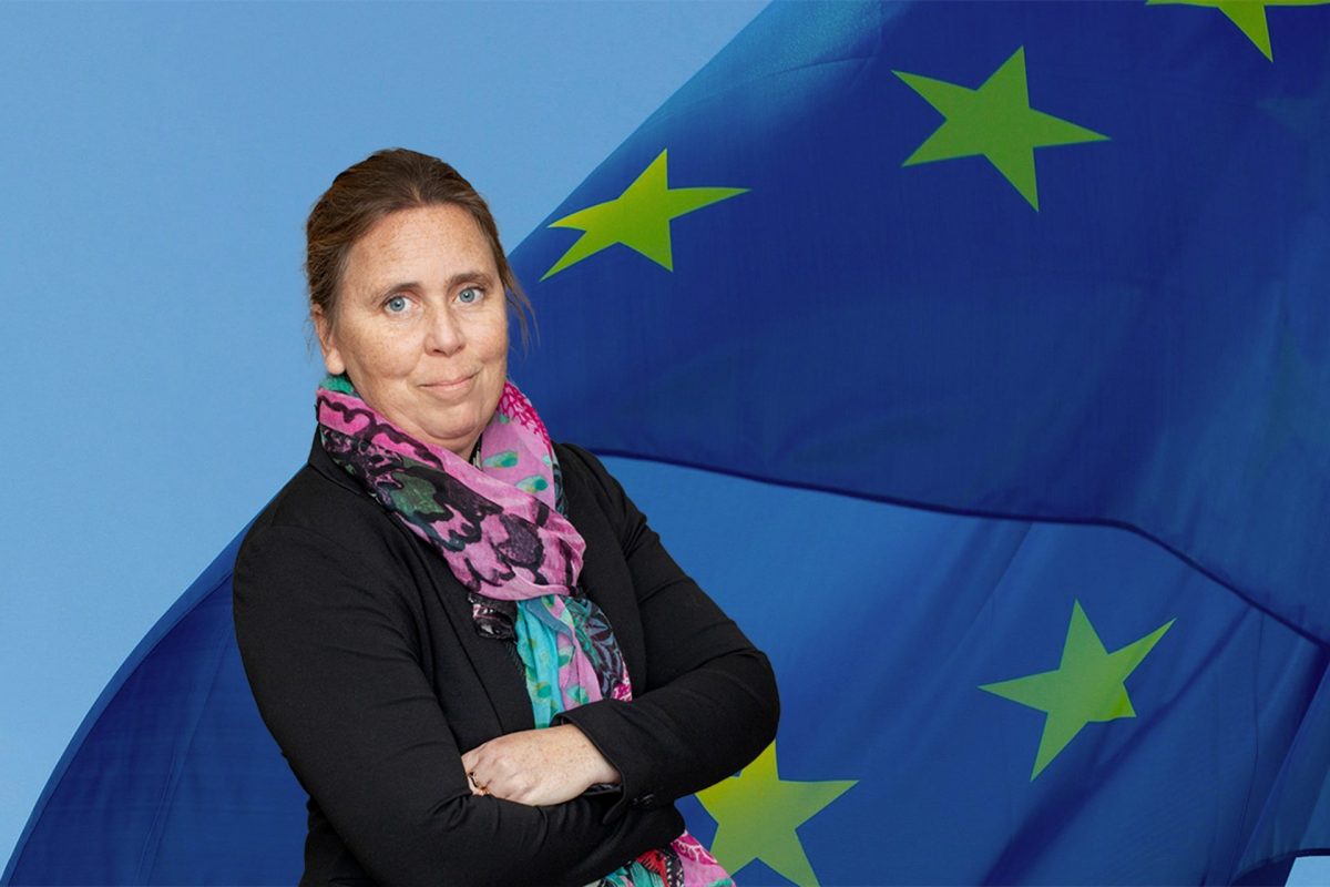 Carin Stoeckmann tar plats i FIEC:s styrelse