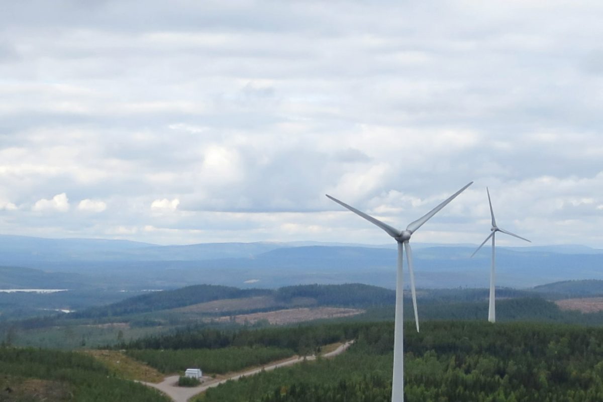 Jämtkraft köper tre vindparker av Wallenstam