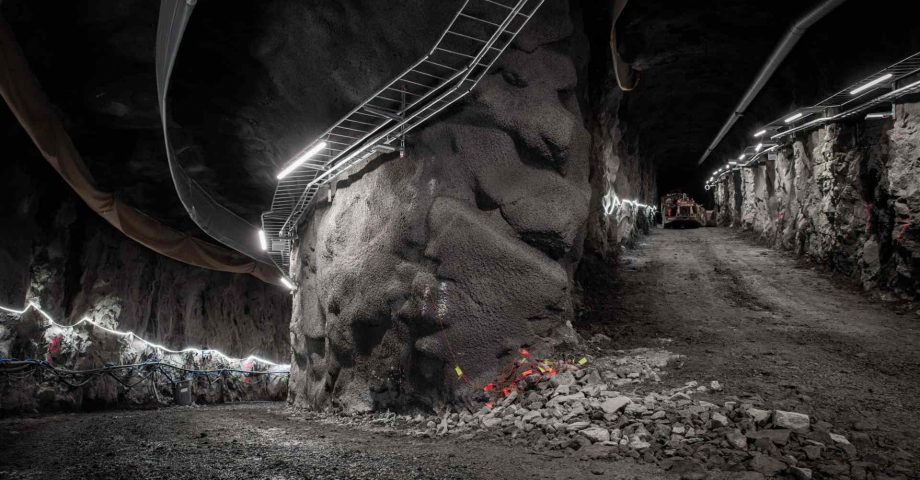 Bergrumslager för fossilfri vätgas invigs i Luleå