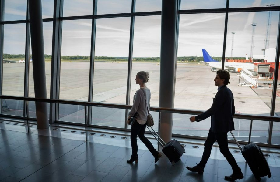 2,8 miljoner flygpassagerare –  tappar var fjärde resenär