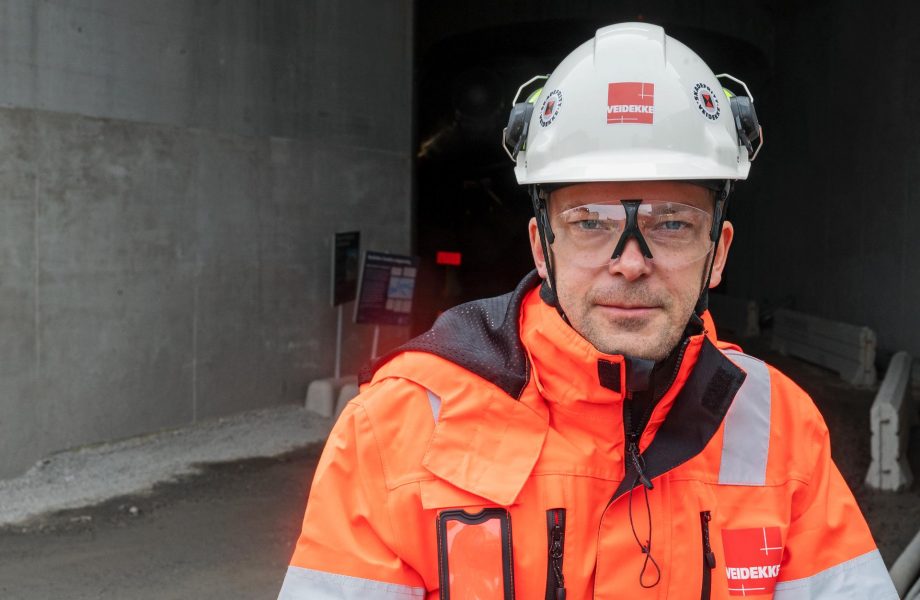 Han blir chef för Veidekkes tunnlar