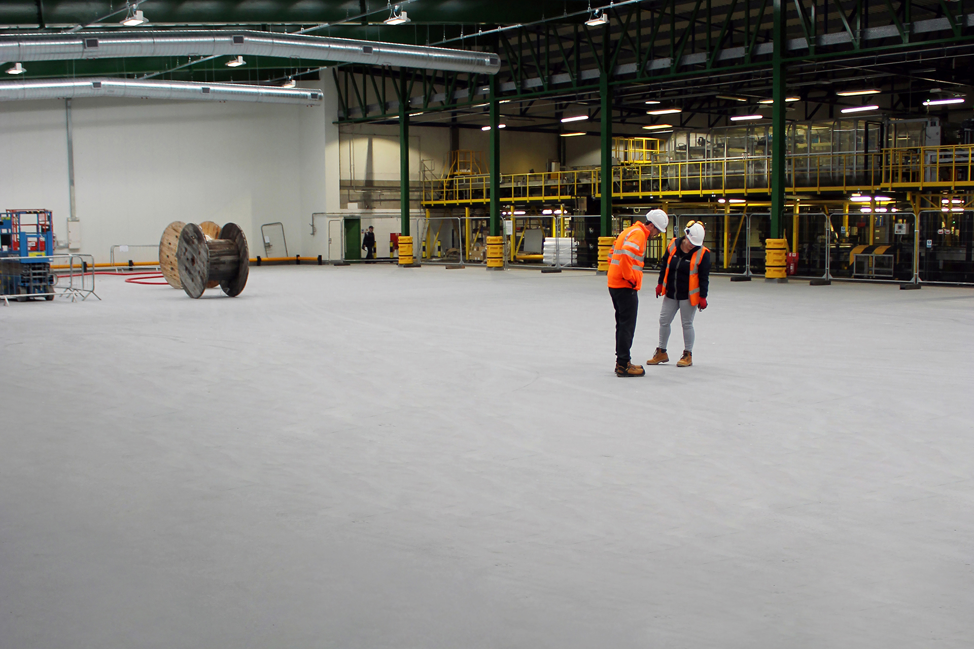Ucrete® CS - det färgstabila industrigolvet du har väntat på