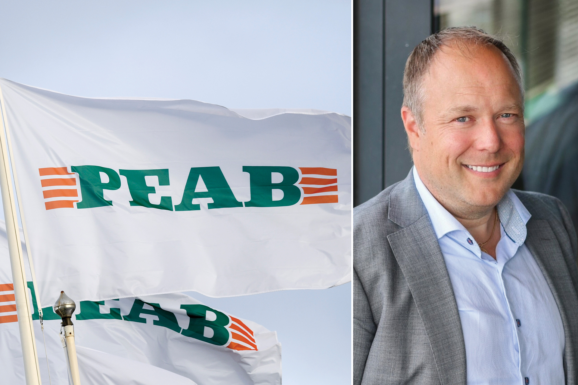 Pasi Korhonen är ny inköpschef för Peab Asfalt och Swerock Norden. Foto: Johan Nilsson/TT /Pressbild Peab