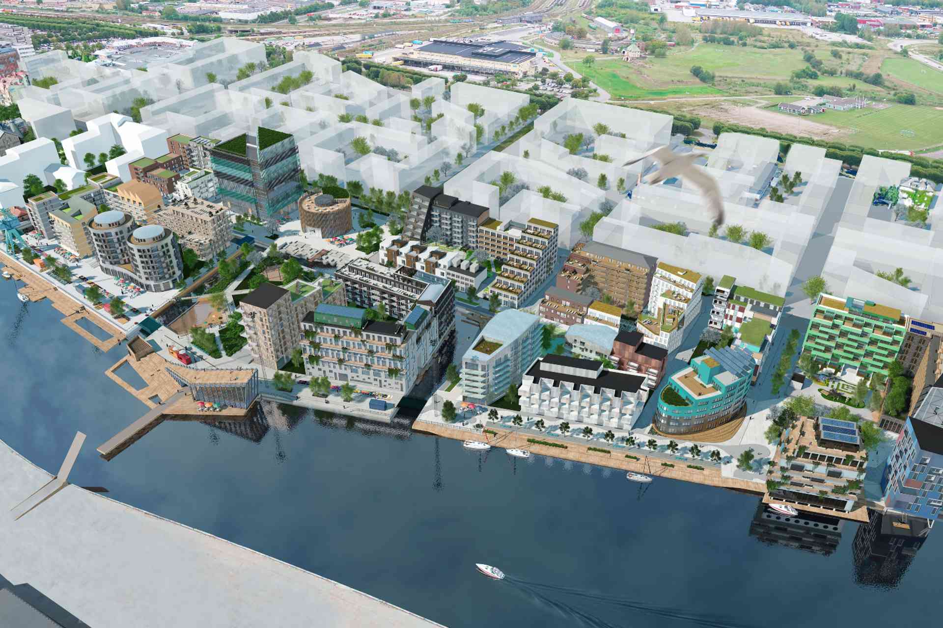 Milstolpar i hamn för stort Norrköpingsprojekt