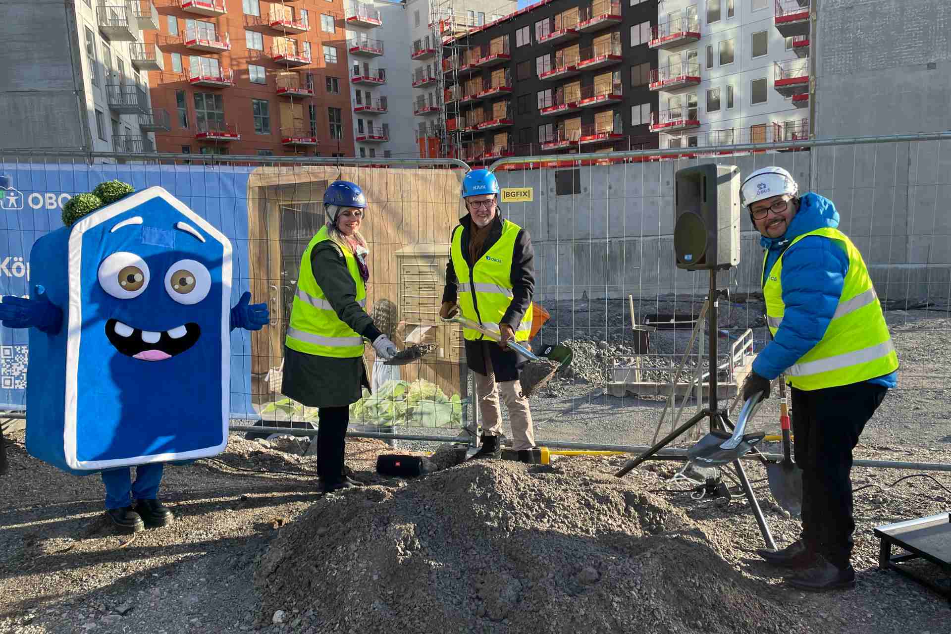 OBOS byggstartar i Nacka