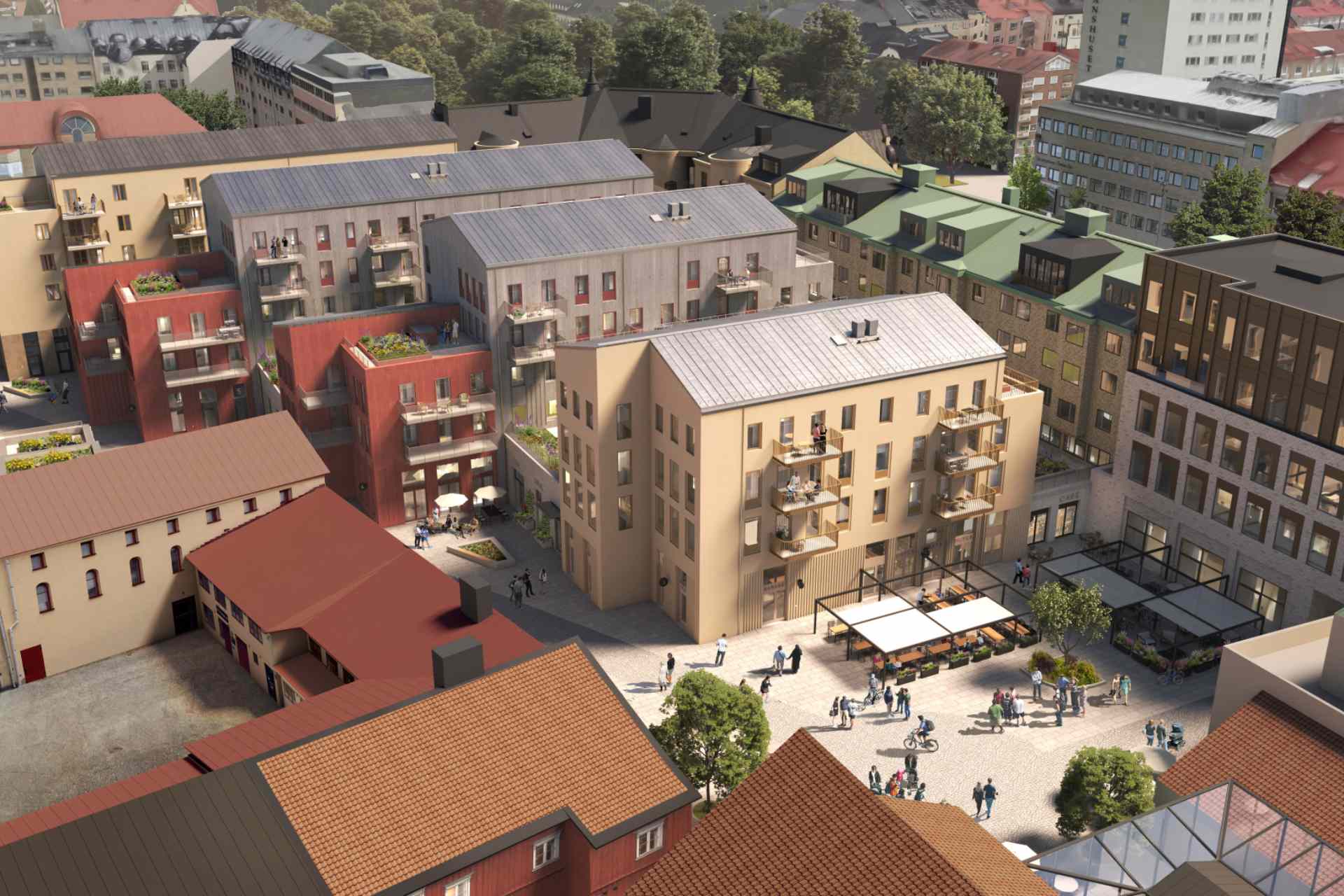 Skanska bygger bostäder i Örebro