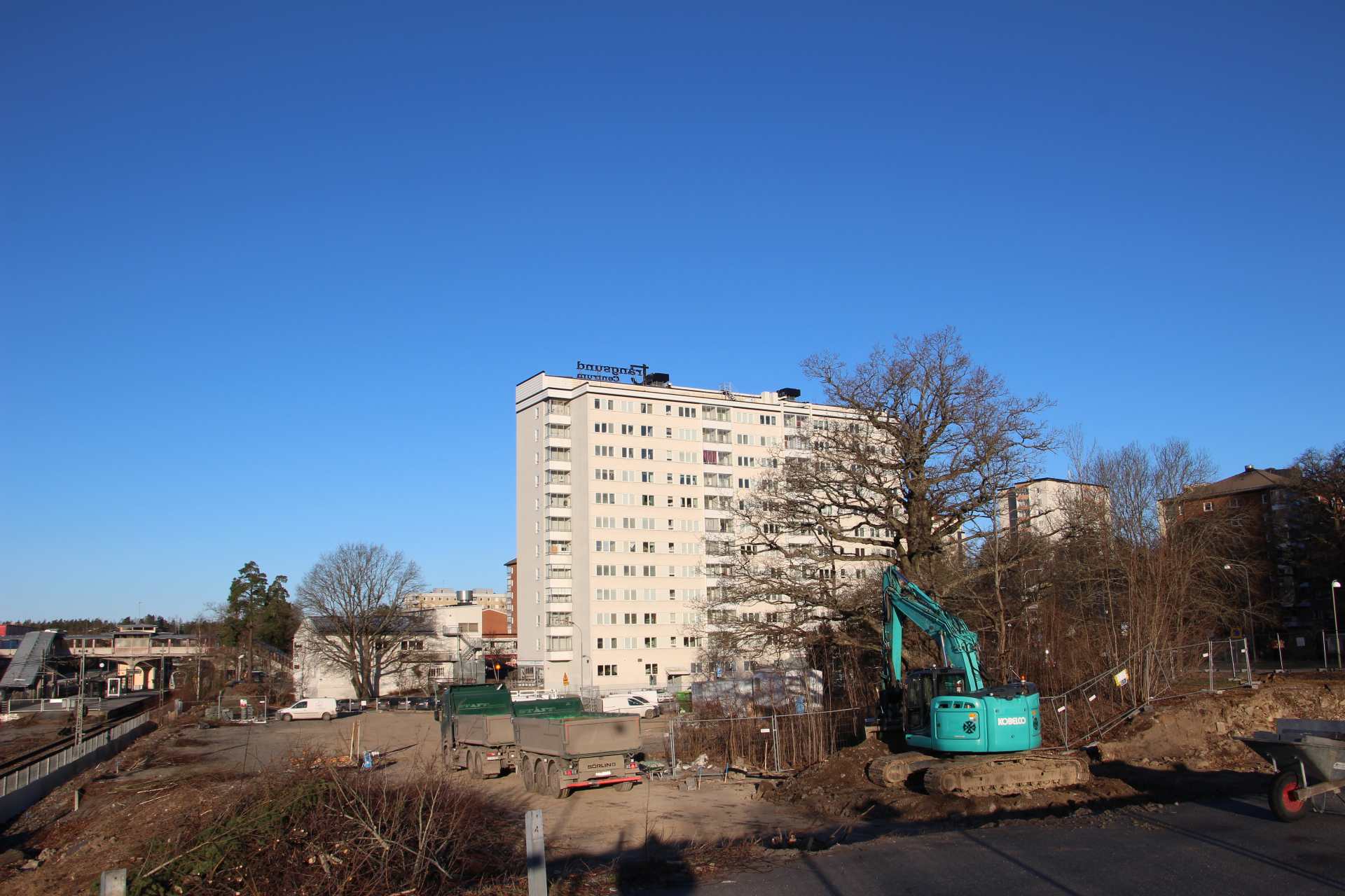 Huge Bostäder uppför 126 bostäder i Huddinge