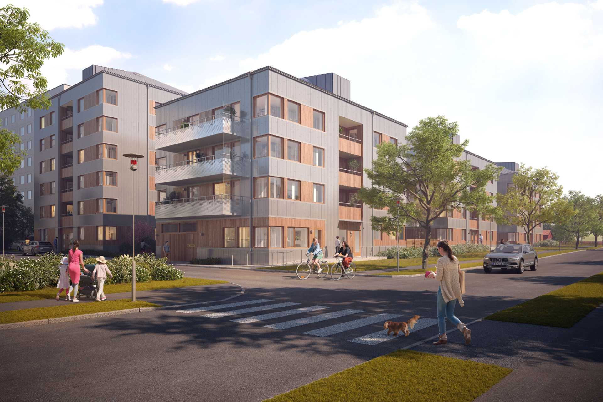 Stockholmshem bygger nytt i 60-talsstil
