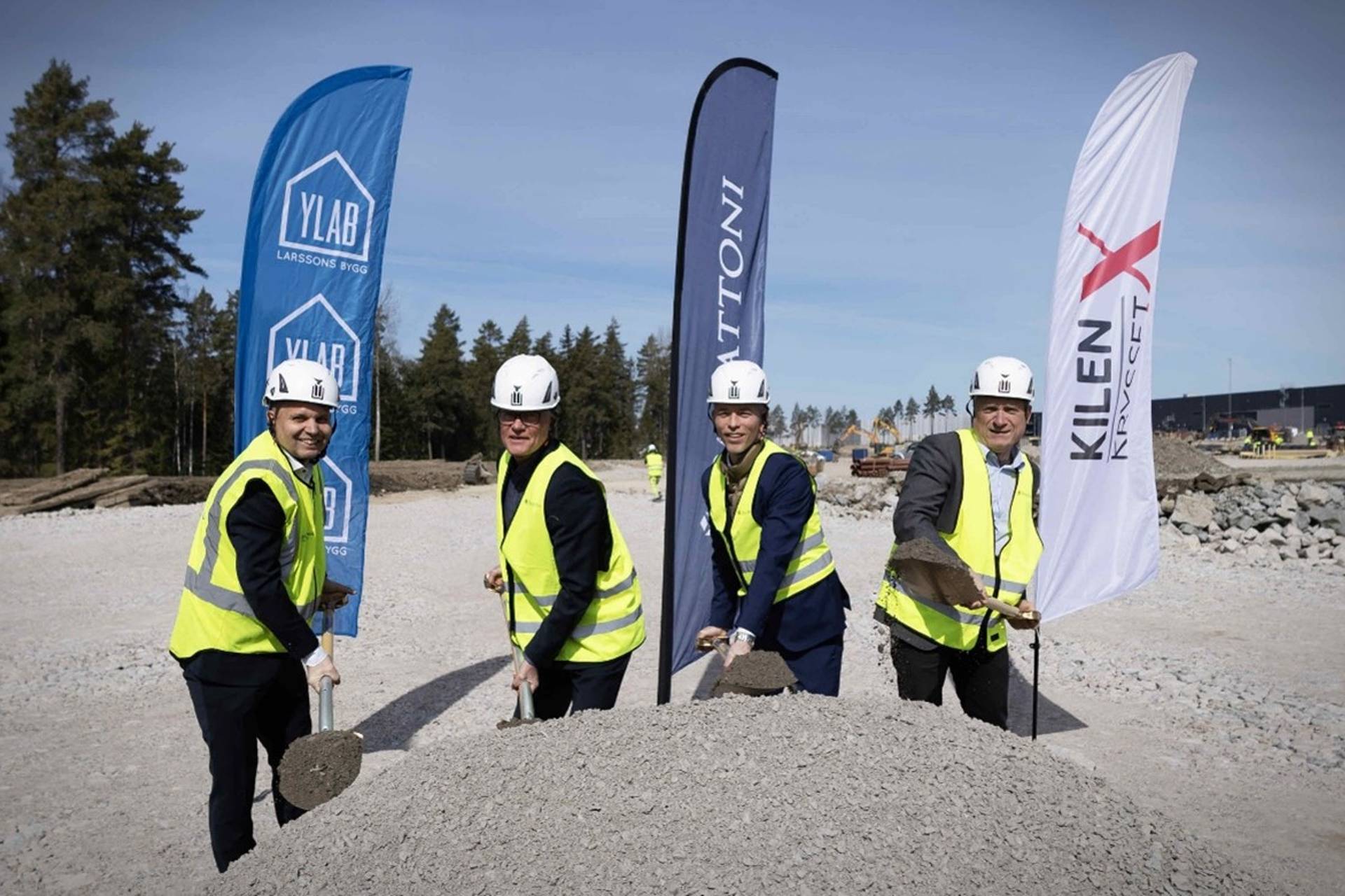 Första spadtaget för Panattoni i Rosersberg - Branschaktuellt®