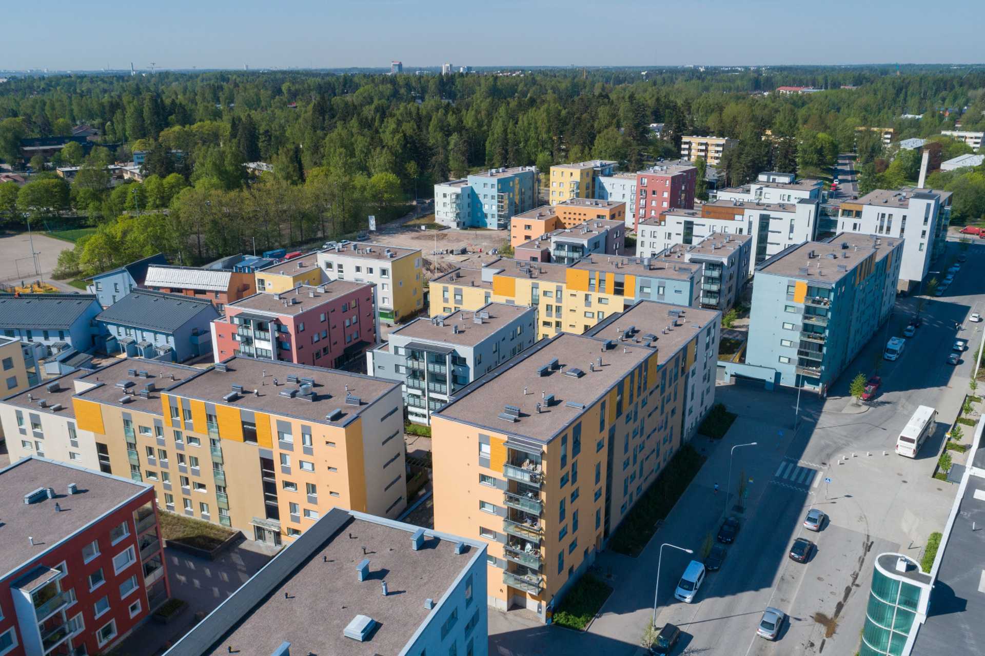 Siffror från Finland: Bostadsaffärerna ökar