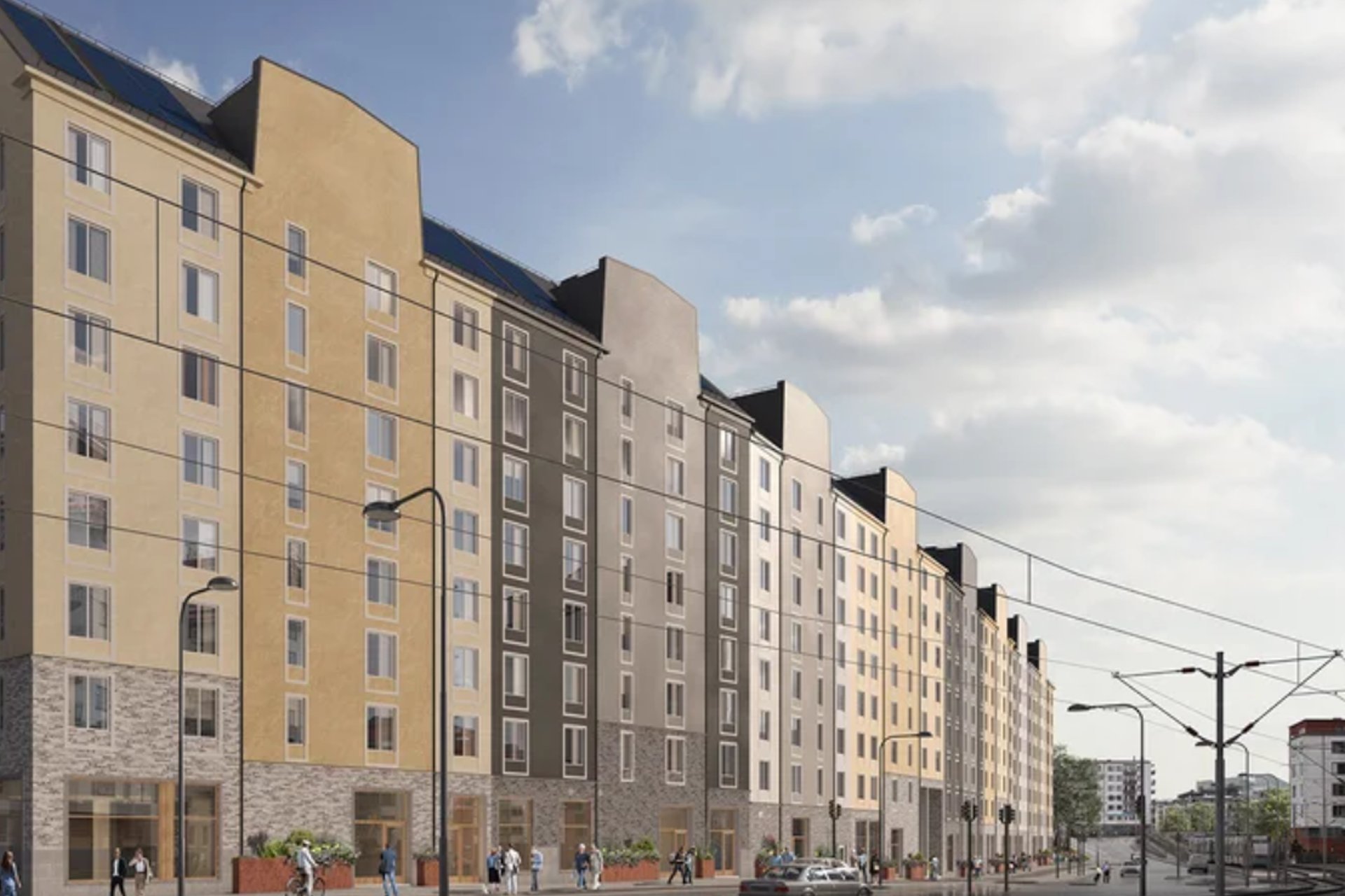 Åke Sundvall uppför 166 bostäder i Stockholm