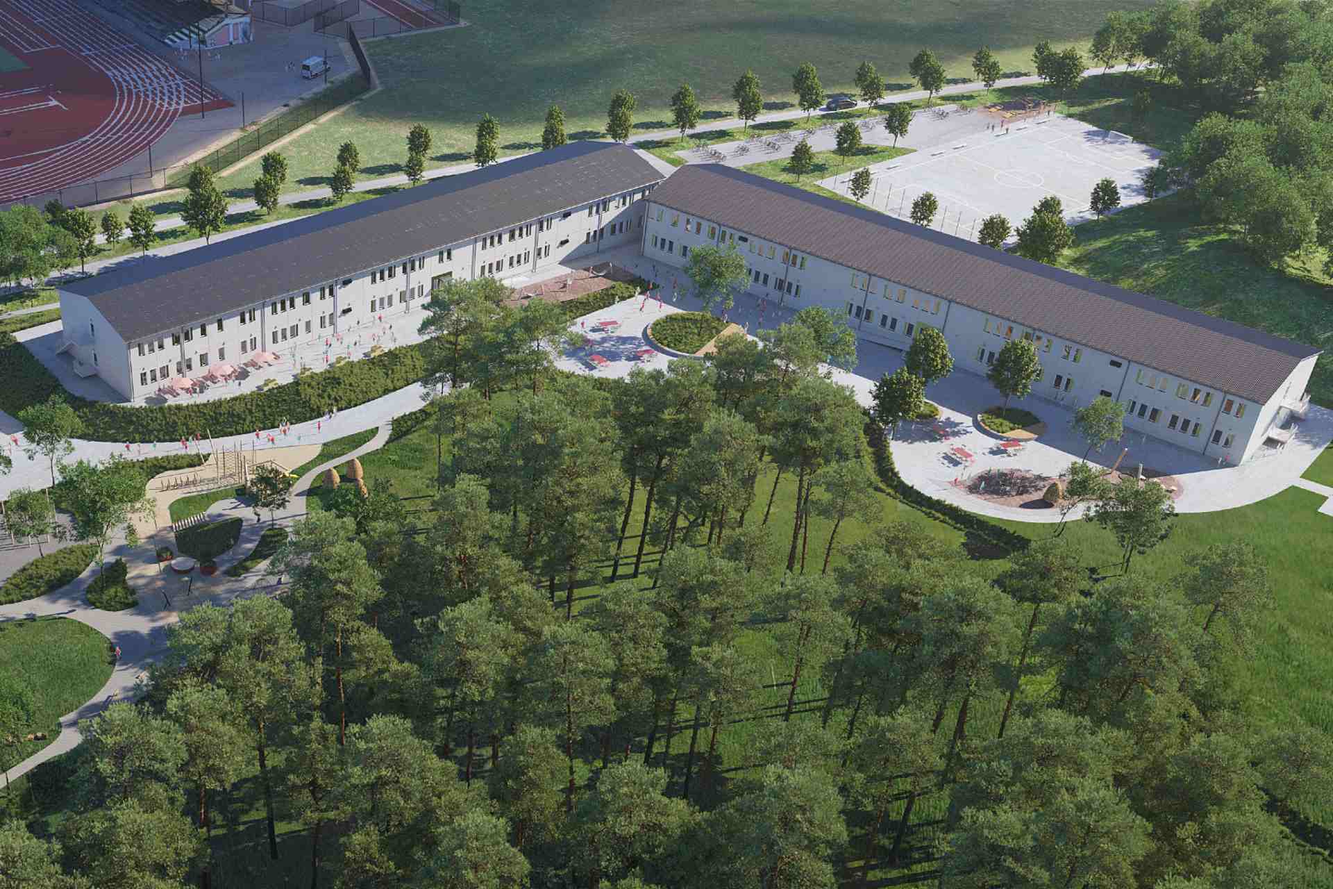 Parmaco får order på tillfällig skola