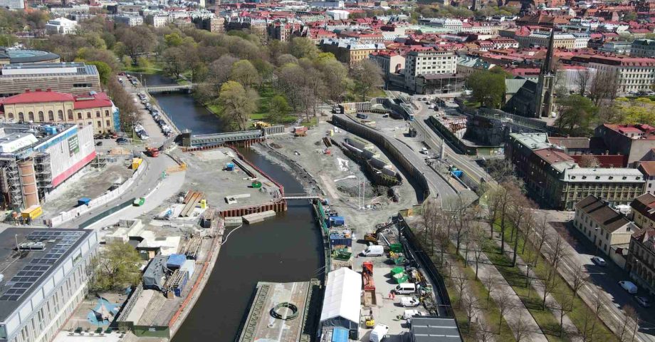 Arbetet med Västlänken fortsätter – nya tag med etapp Haga Logo