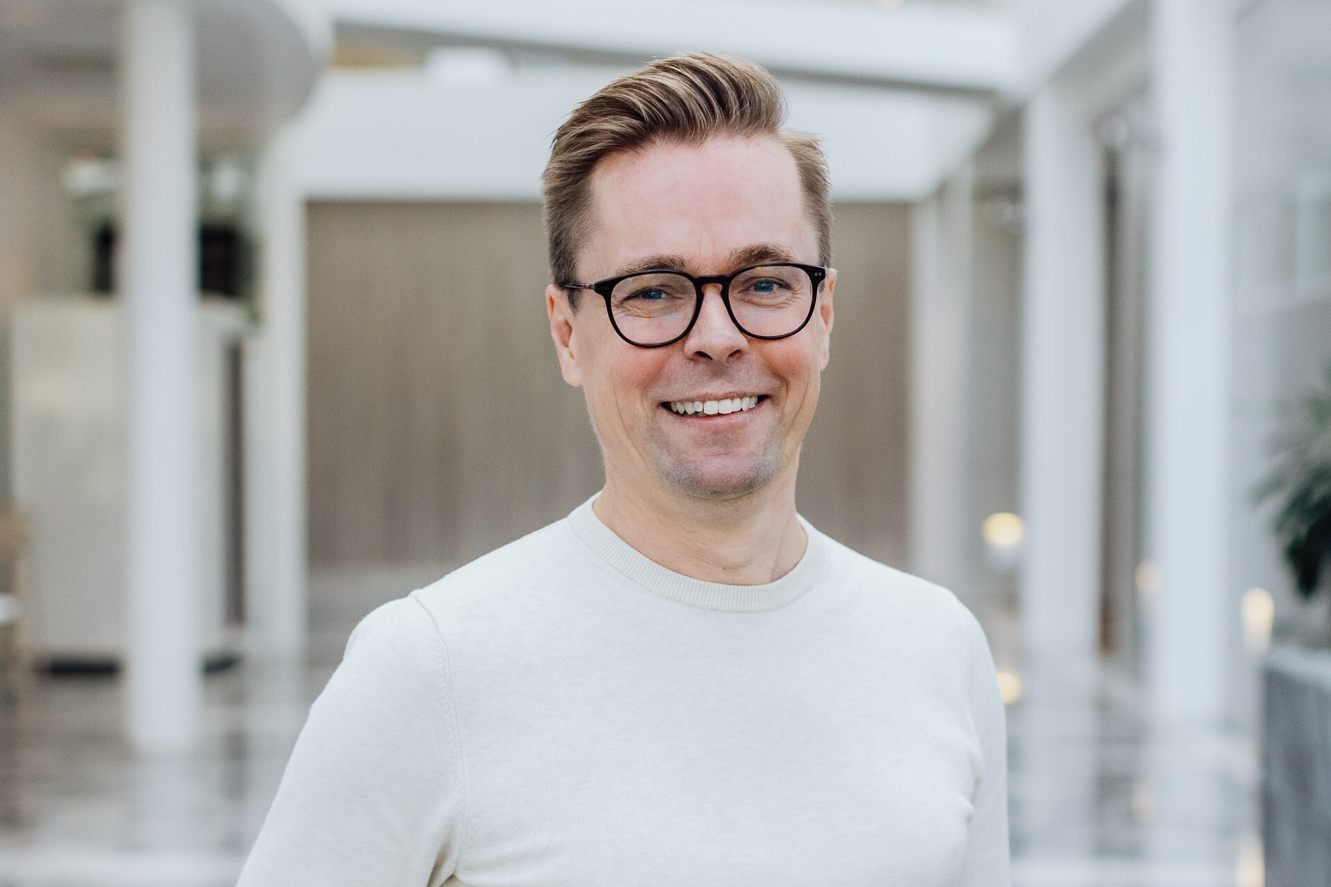 Niclas Norlén, grundare av LumenRadio. Bildcred: Emma Ivarsson.