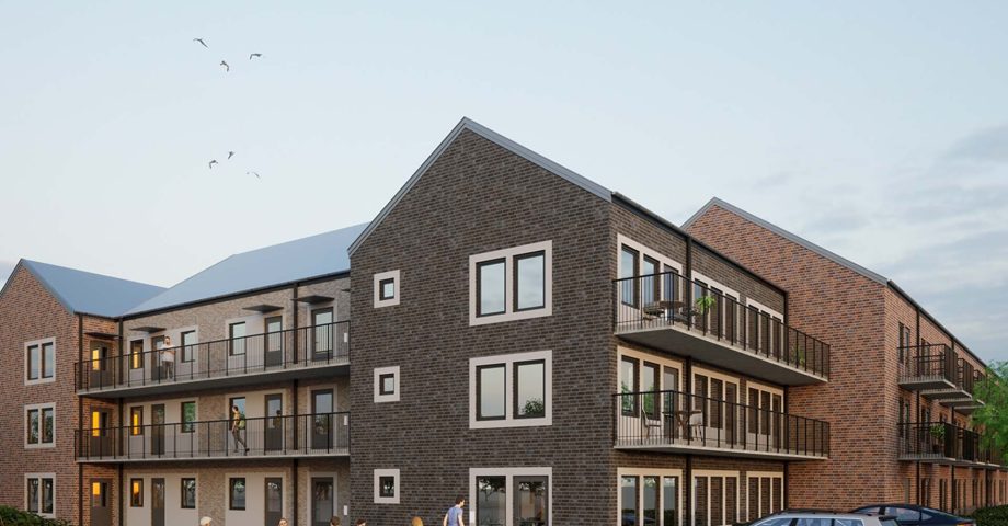 Nytt kvarter bidrar till mer blandad bebyggelse Logo
