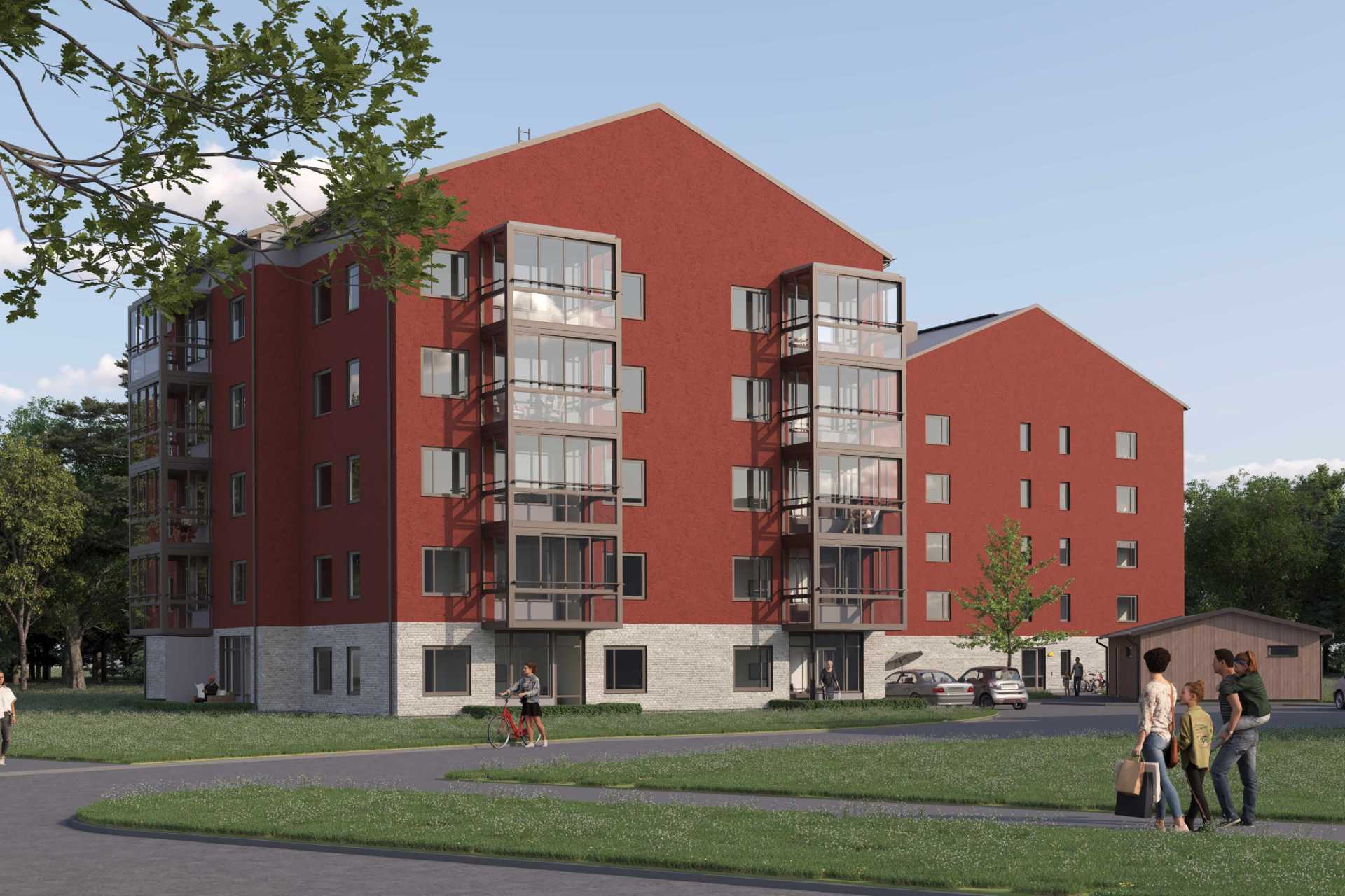 JSB och Smidmek med tre bostadsprojekt i norr