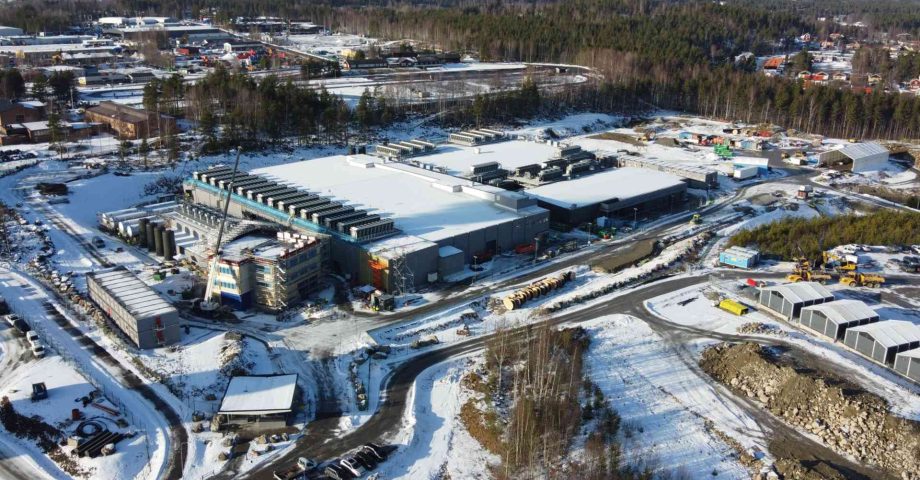 Världsunikt datacenter byggs i Falun Logo