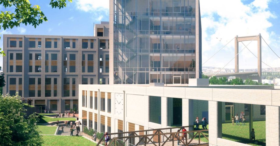 Två generationer möts – Silverkällan kombinerar grundskola med äldreboende Logo