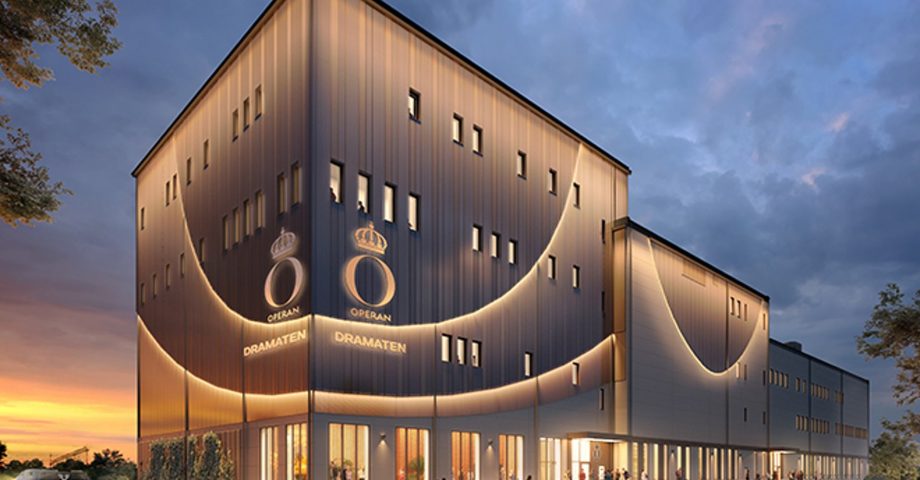 Operan och Dramaten flyttar sin produktion Logo