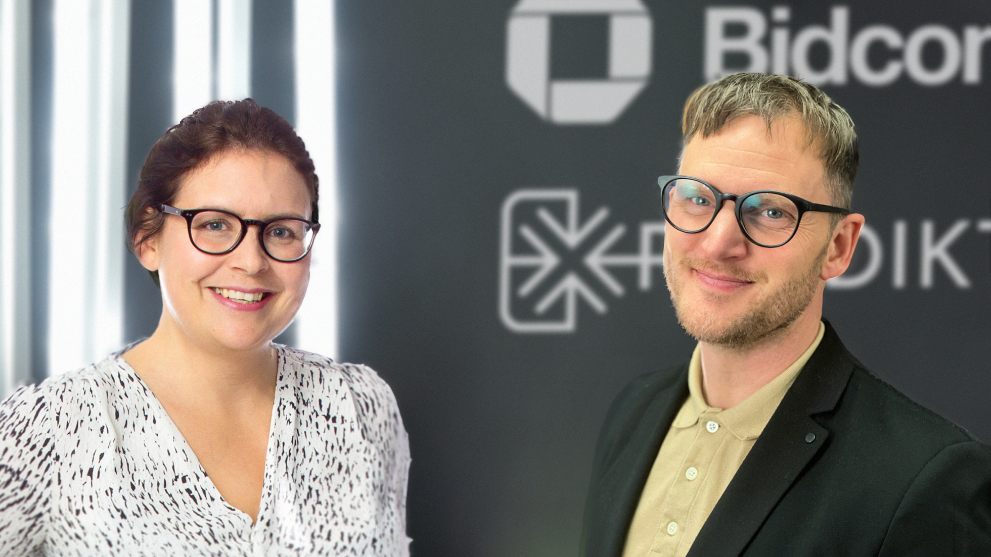 Therese Malm och Rasmus Ekberg. Foto: Elecosoft.com