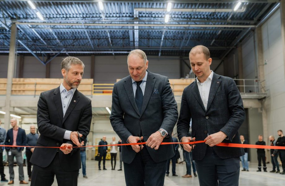 Hanza har invigt ny fabrik – i Estland