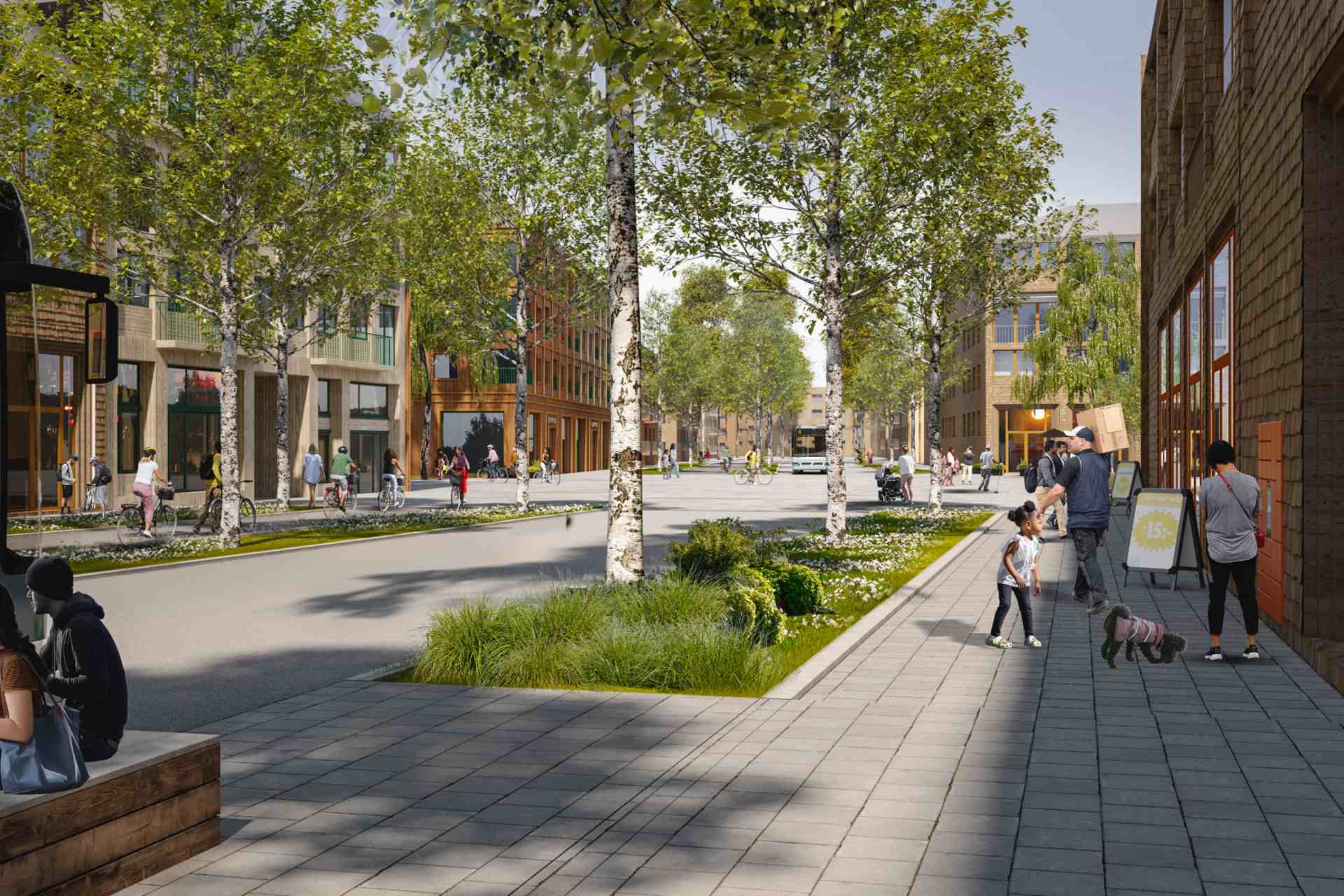 Nu börjar bygget av nya stadsdelen – helt fossilfritt