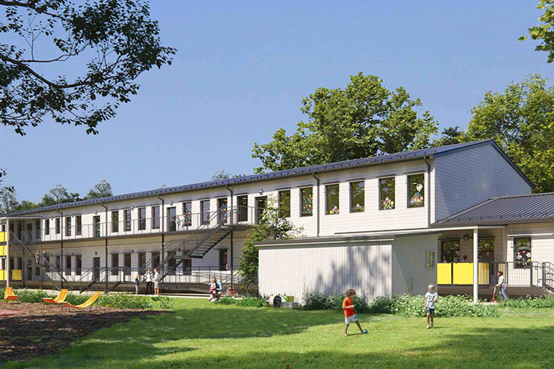 Modulbyggare vinner kontrakt på förskola