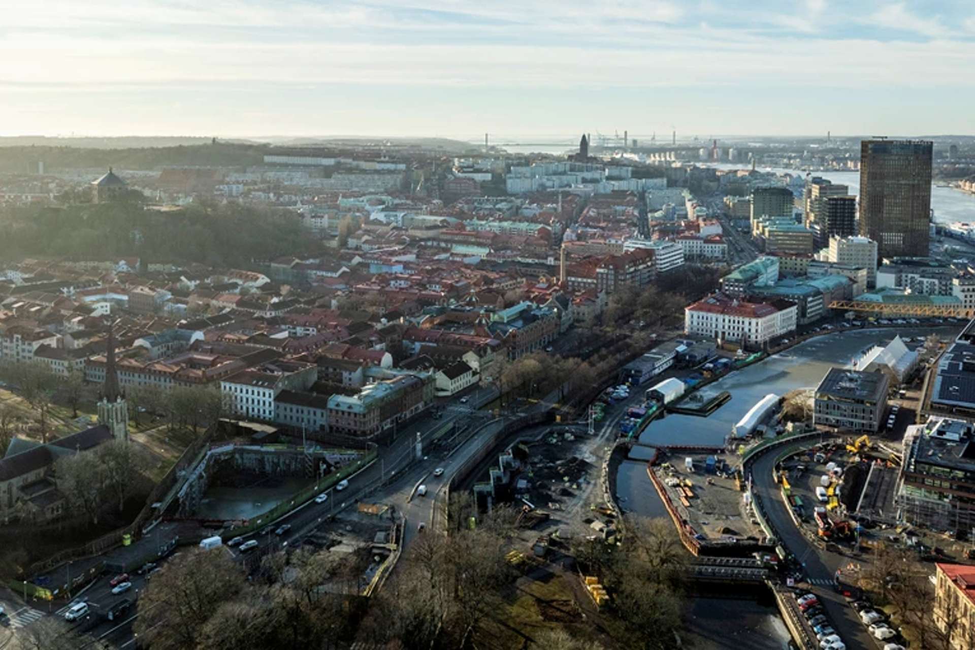 Västlänken Rosenlund.